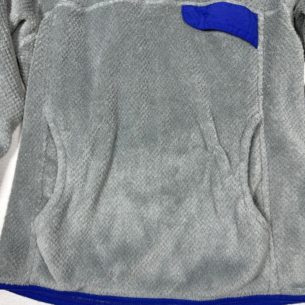 Patagonia Re-Tool Snap-T Fleece Pullover Gray Blue Womens Small - Picture 3 of 7